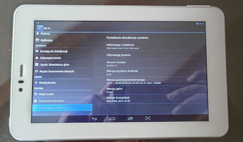 tablet android go elipso 71