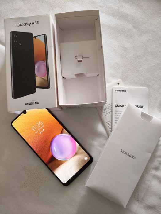 Telemóvel Samsung Galaxy A32 impecável bateria óptima