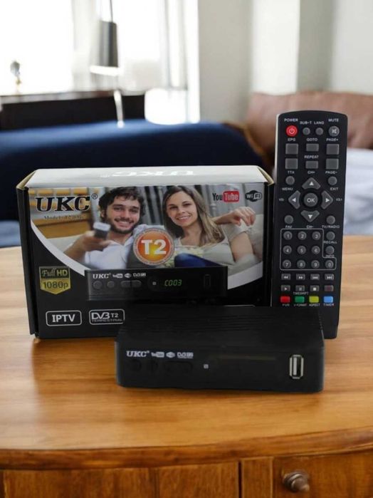 Тюнер т2 приставка т2 до телевізора підтримує вай фай