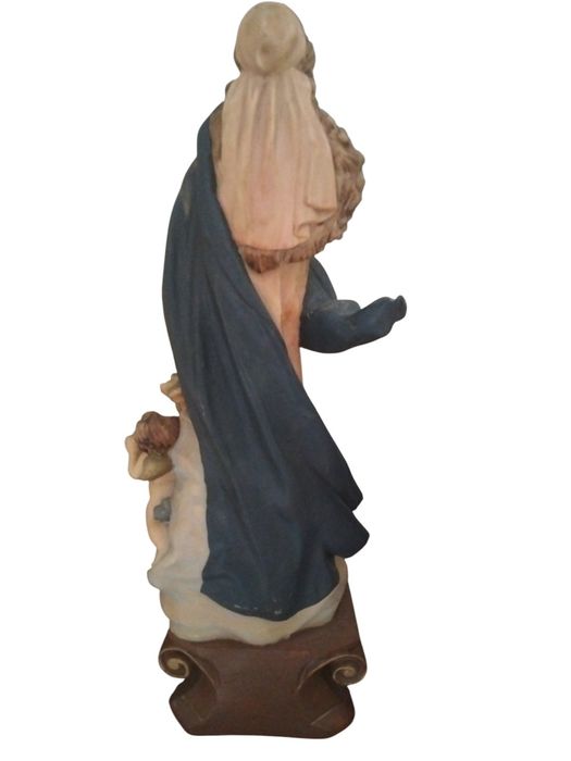 Estátua Imagem Imaculada Conceição de Murillo com Anjos – 60 cm