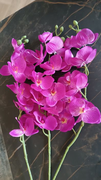 Sztuczne storczyki 3 sztuki w opakowaniu