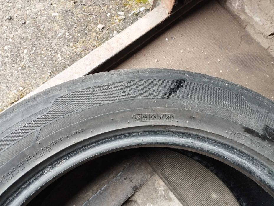 215/55 r17 Hankook Kinergy ST летняя резина лето пара одиночка 1шт