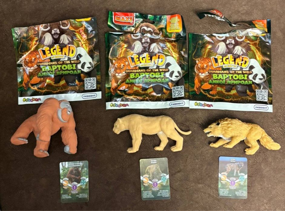 Іграшки тварини, вартові дикої природи, legend of animals