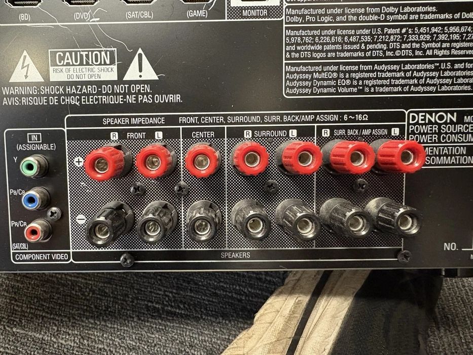 Amplificador DENON AVR-1911