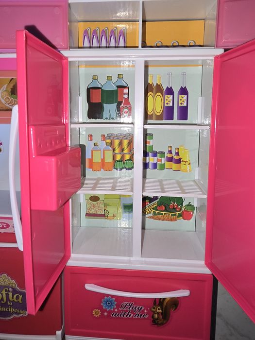 Кухня детская, свет звук подойдёт для Барби и других