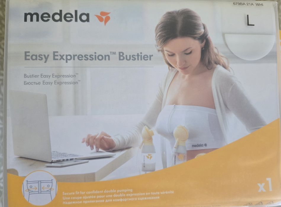 Biustonosz do laktatora Medela Easy Expression L – NOWY