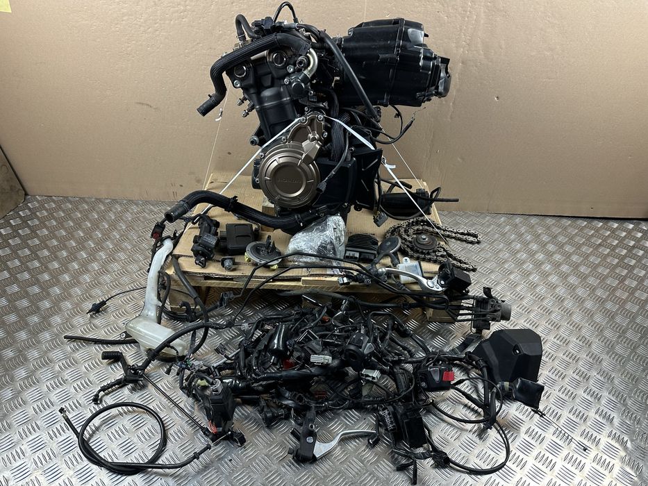 HONDA CBR 500 R PC62 SWAP KOMPLETNY Silnik CB 500 F 2021 MT07 LTZ 400