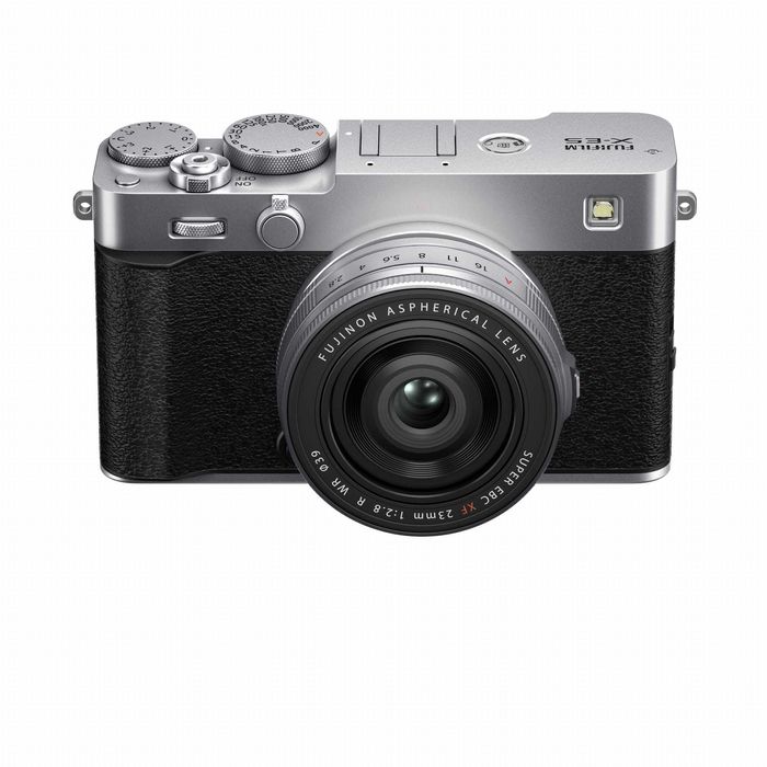 Aparat Fujifilm X-E5 + XF 23mm f/2.8 R WR srebrny Nowy Gwarancja!