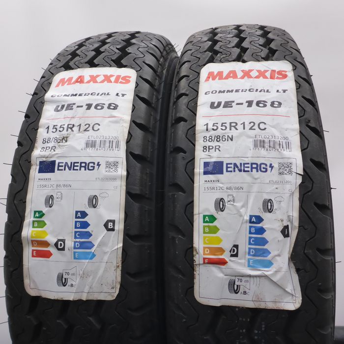 Opony 155/80/12C Maxxis 155/80R12C 88/86N LT Letnie 2022 Nieużywane