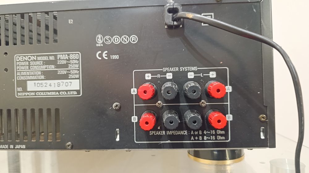 Wzmacniacz Denon PMA-860 mocny klasyk