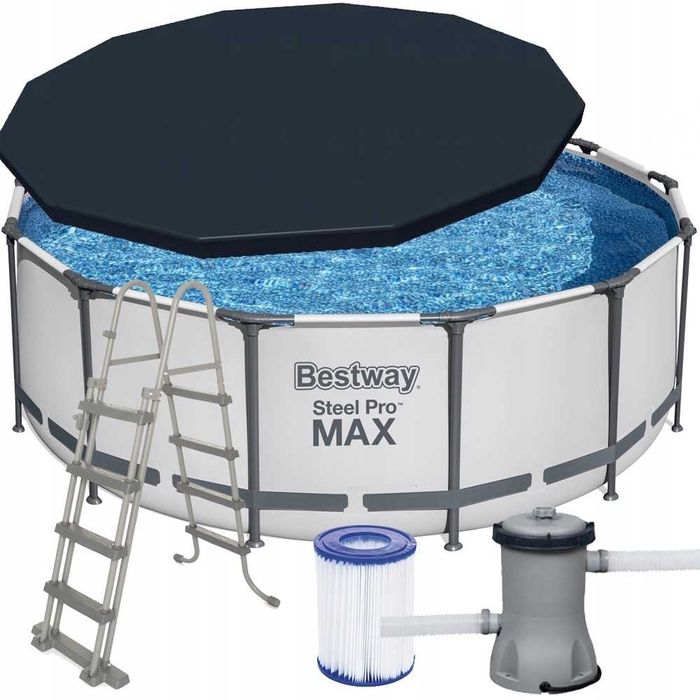 Bestway 5612X Basen stelażowy ogrodowy Pro Max 427x122 cm FUNMIX.PL