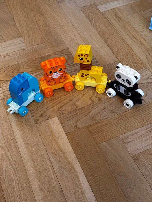 LEGO Duplo 10955 Pociąg ze Zwierzątkami, Komplet z pudełkiem, stan BDB