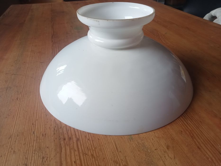 Klosz do lampy naftowej biały 29,5/13