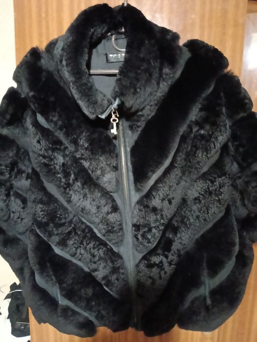 Полушубок натуральный мех "Рекс"., б/у