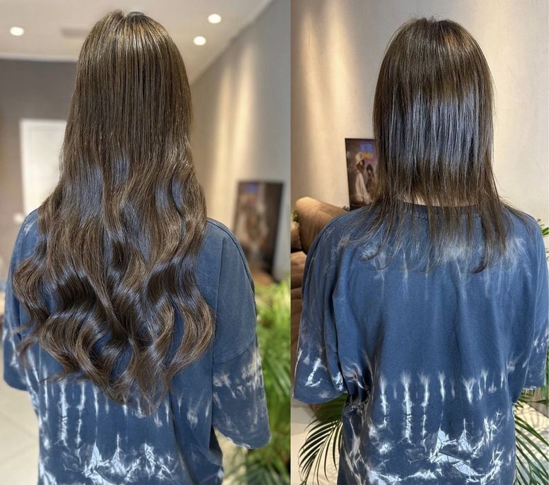 Нарощення волосся. Професійне нарощування біопротеїнового волосся!