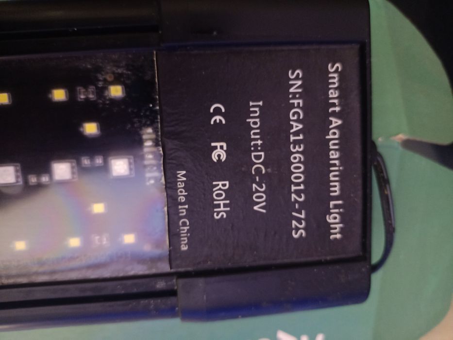 Lampada aquario plantados