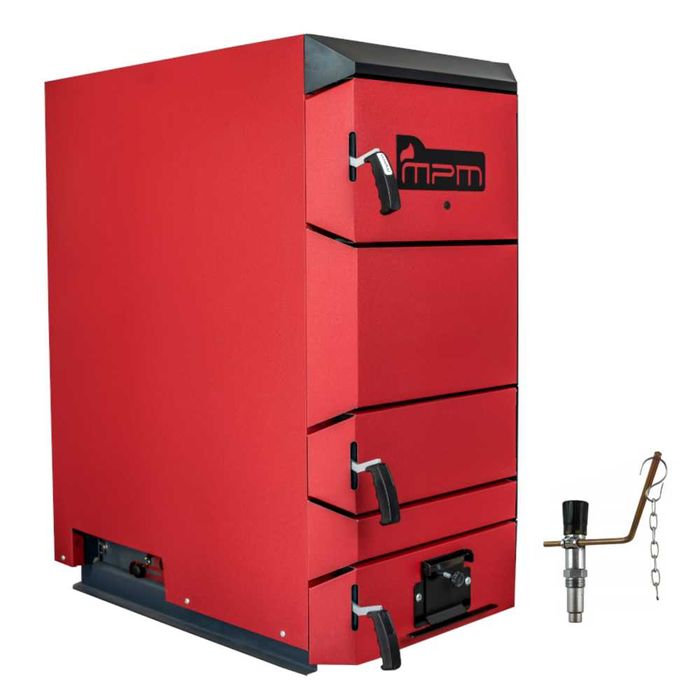 Kocioł, piec MPM WOOD Plus 26 kW - Ecodesign - zgazowujący drewno