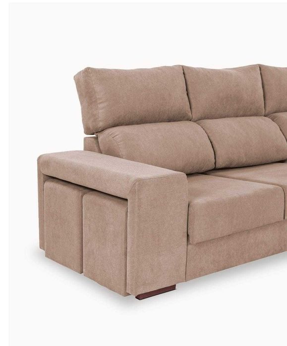 Sofá Marbella 3 lugares e chaise longue