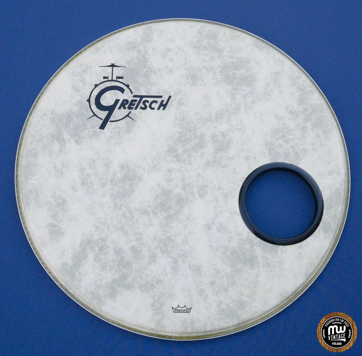 ‼️ Gretsch - naciąg Remo Fiberskyn Powerstroke 3 + O-ring 22" ‼️