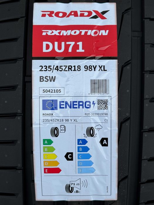 SKODA SUPERB III 3 koła letnie 235/45r18 ROADX Felgi PLATIN Germany NOWE