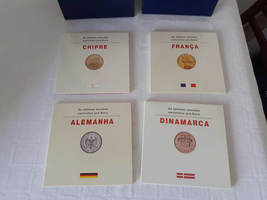 As últimas moedas correntes pré-euro-28 países-Coleções Philae