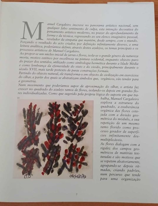 LIVRO: Manuel Cargaleiro - Azulejos