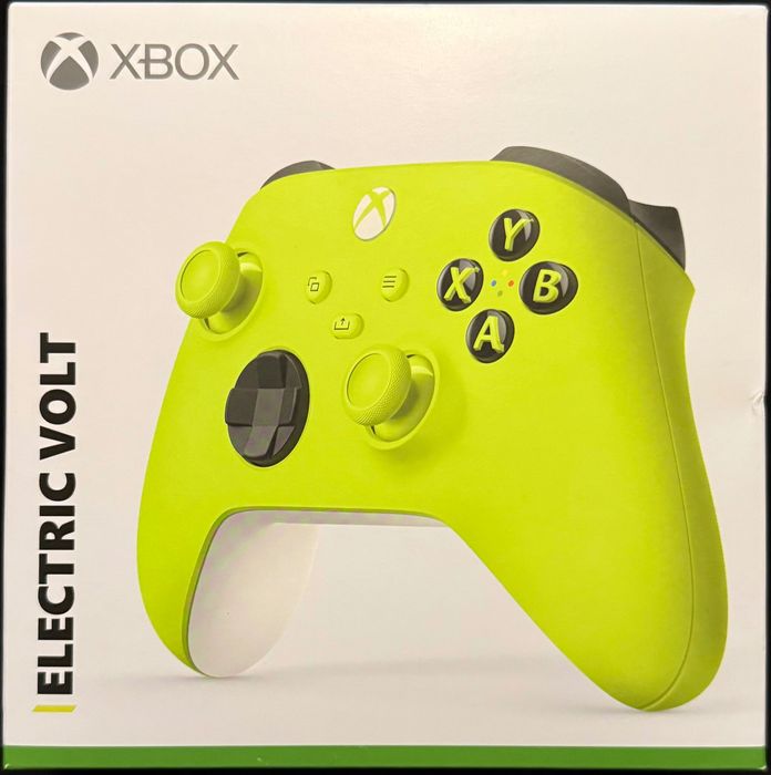 Comando sem fios Xbox/PC Microsoft Electric Volt- novo, 3 anos de garantia
