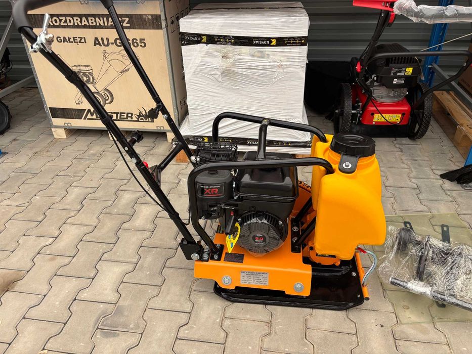 Nowa zagęszczarka BRIGGS STRATTON Orginał 80kg zbiornik na wodę obciążnik  guma koła 90
