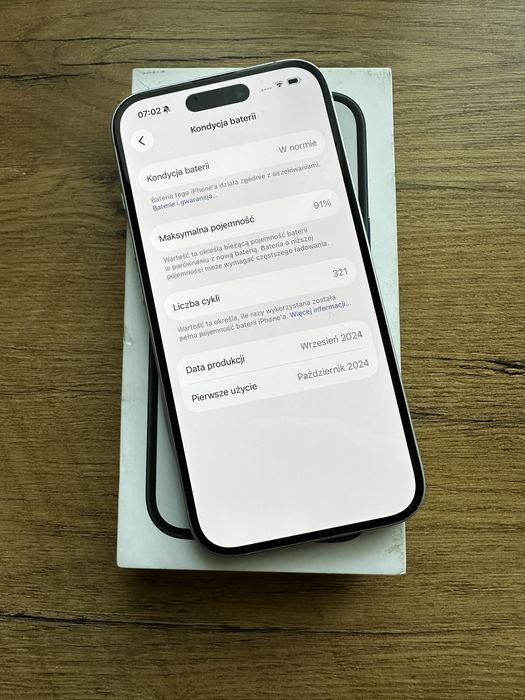 Iphone 16 128GB Biały | 91% Kondycji