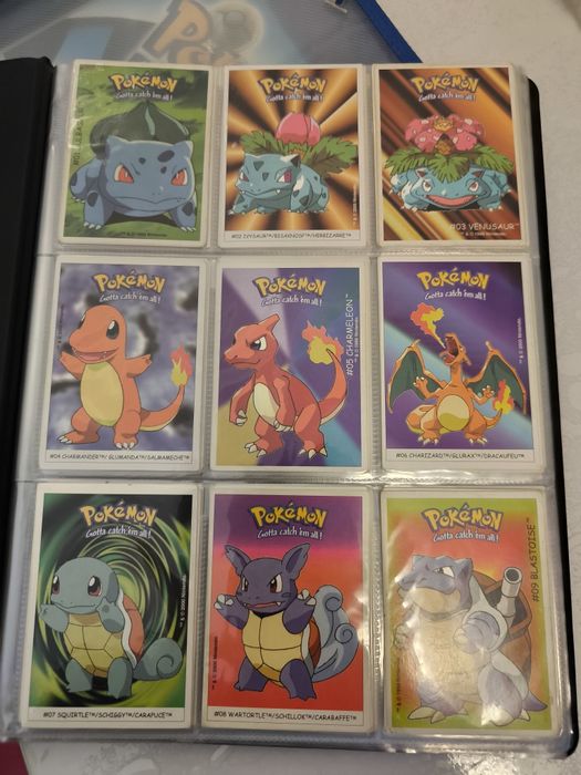 Pokémon Dunkin 1999/2000 - Coleção Completa