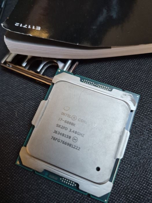 Płyta główna Asus strix x99 ddr4 + procesor i7-6800k