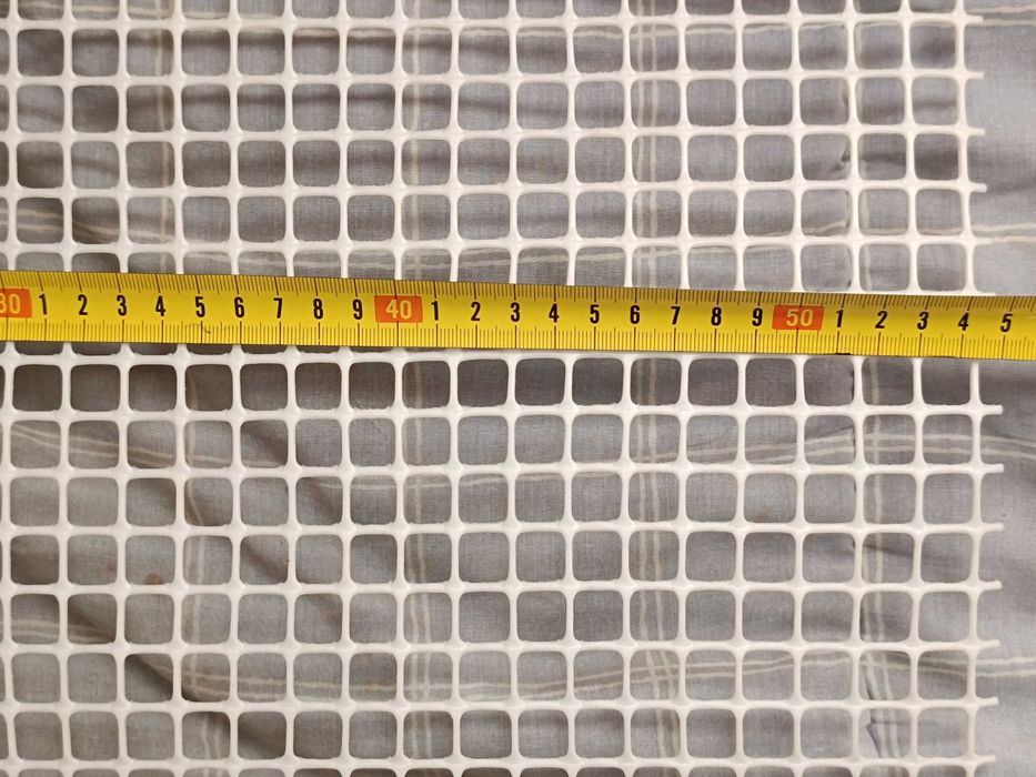 2 Redes de plástico grosso branco