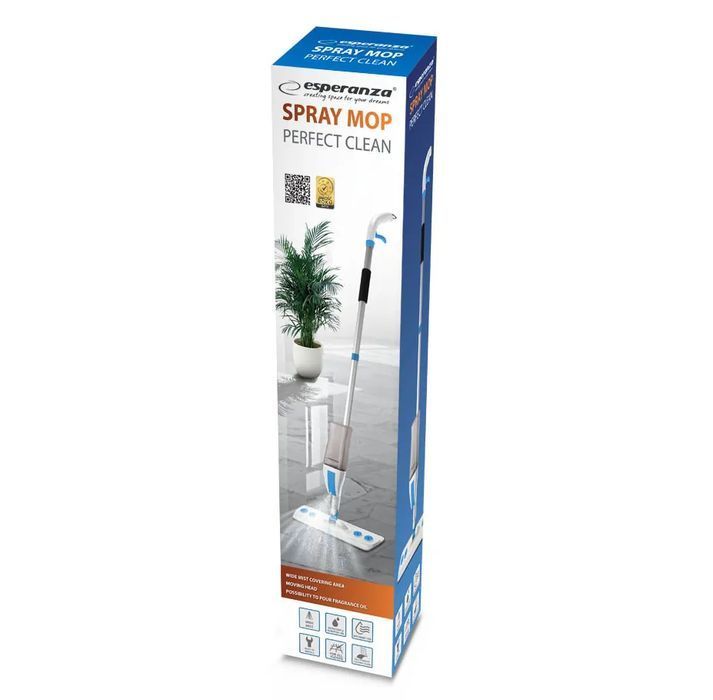 Mop do mycia podłogi ze spryskiwaczem Esperanza PERFECT CLEAN EHS003