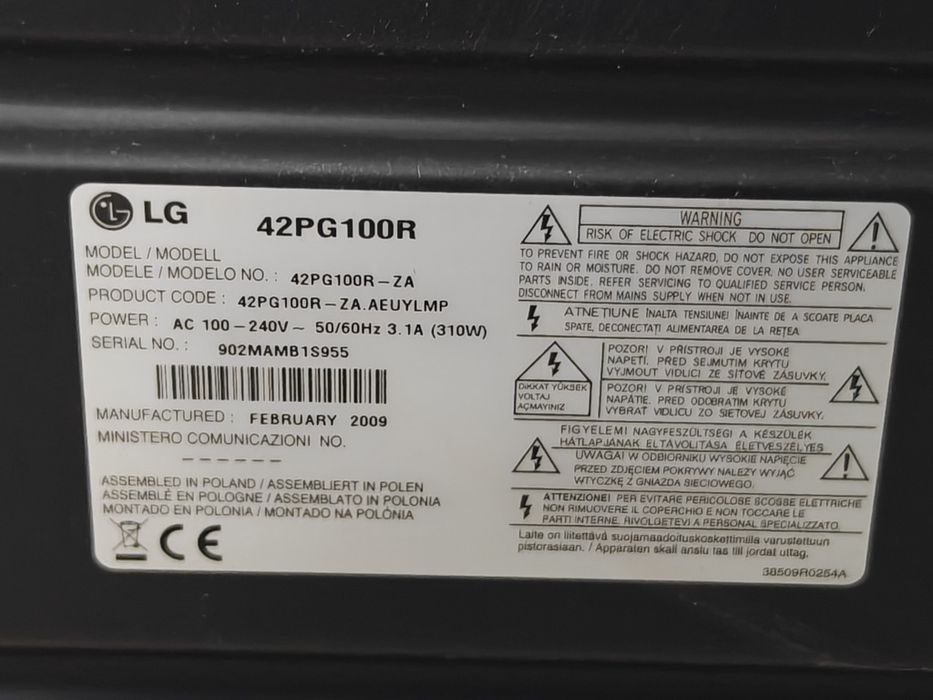 Telewizor TV LG 42" monitor