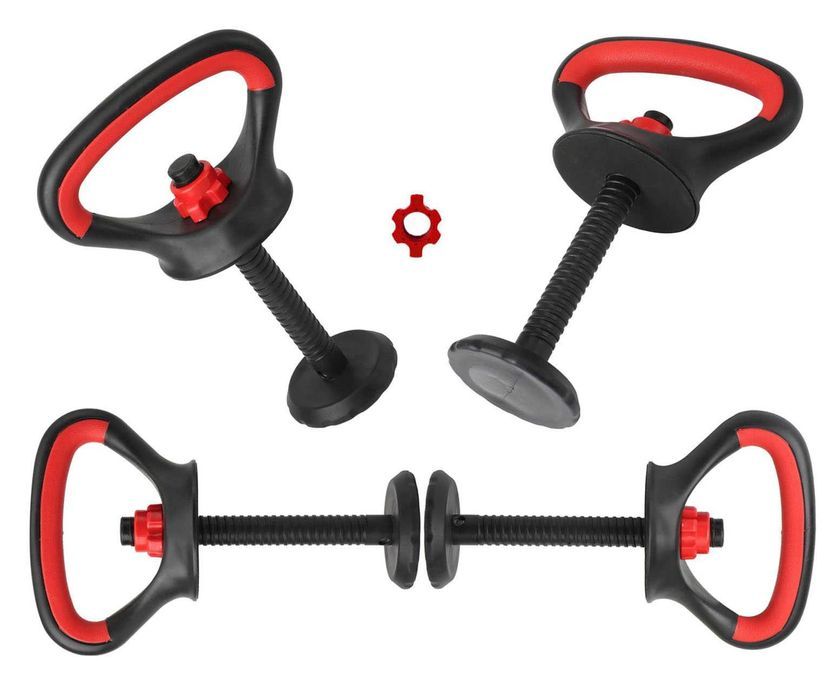 Kettlebell uchwyt do hantli obciążeń pompek zestaw LU