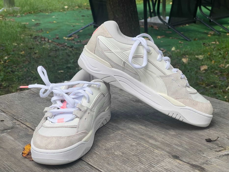 Puma 180 Warm White / Feather Gray – męskie sneakersy, rozmiar 43