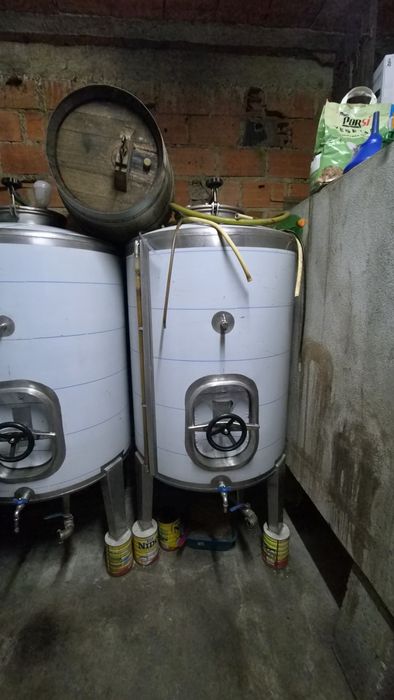 Depósitos inox 550 lt.