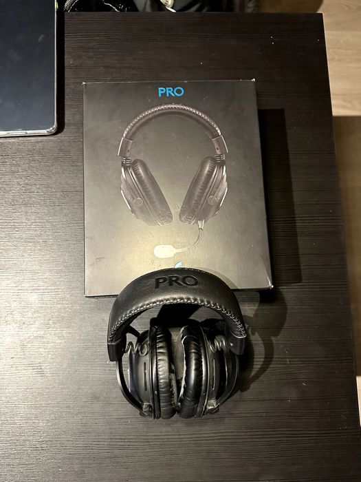 logitech G Pro X przewodowe słuchawki gamingowe