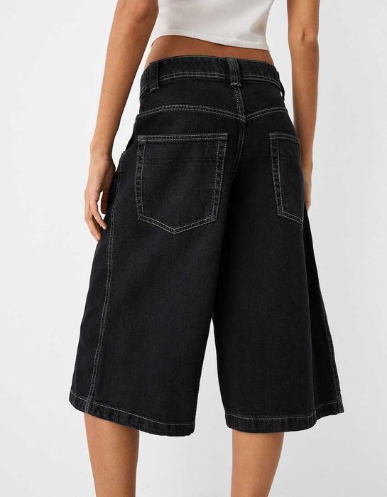 Бершка довгі шорти твиловые шорты  XXS ХS S M L XL XXL