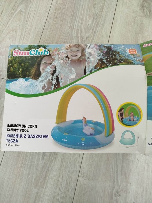 Basen dmuchany dla dzieci