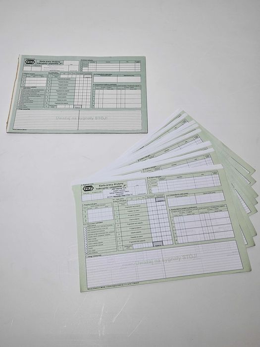Materiały szkoleniowe kolekcjonerskie PKP IC Intercity wykaz ICCC