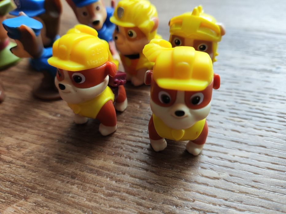 Figurki Psi Patrol Paw Skye Rubble samoloty