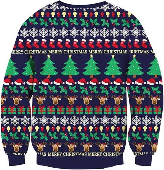 Nowy męski sweter / bluza / bluzka /świąteczny /świecący /R-XL !A1879!