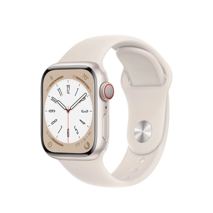 Apple Watch 8 + cellular 41mm aluminium + duzo paskow