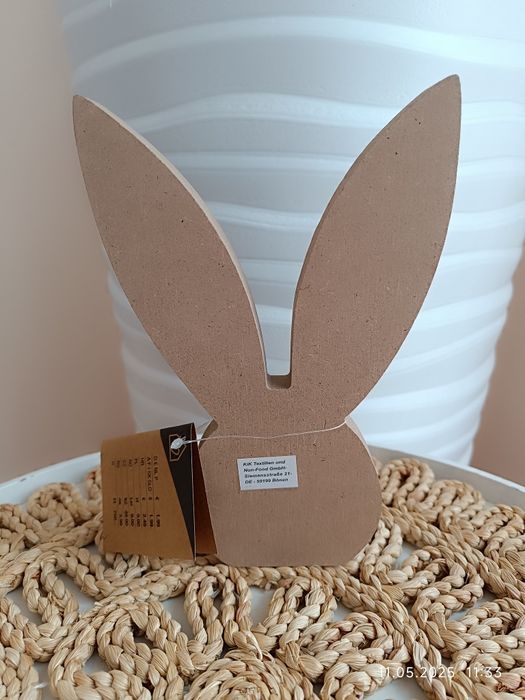 Drewniana ozdoba świąteczna zając