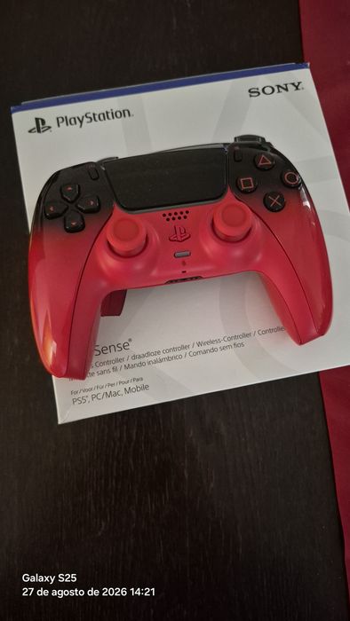 Comando PlayStation 5 Tecno red