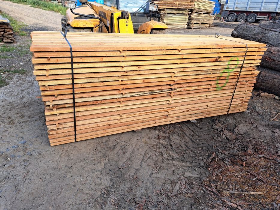 Дошка заготовка тирасна з модрини