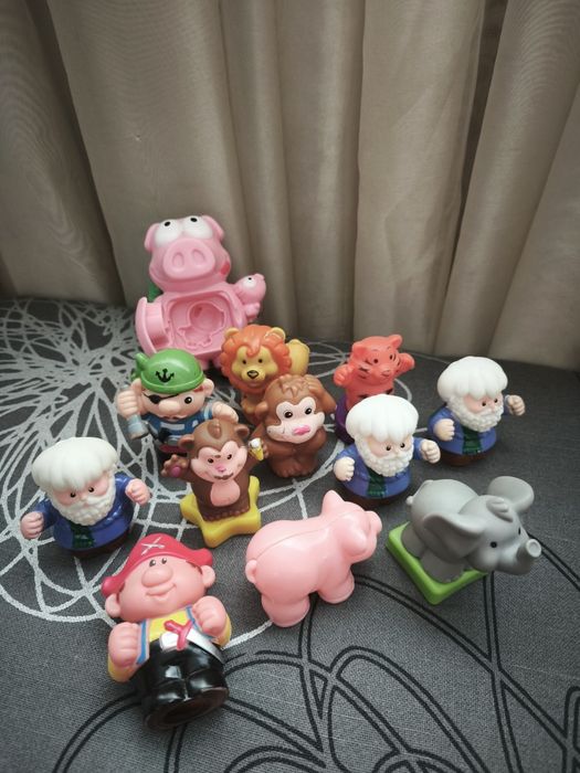 Фигурки ковчег Kiddieland трактор Киддилэнд сафари пиратский корабль Play-Doh