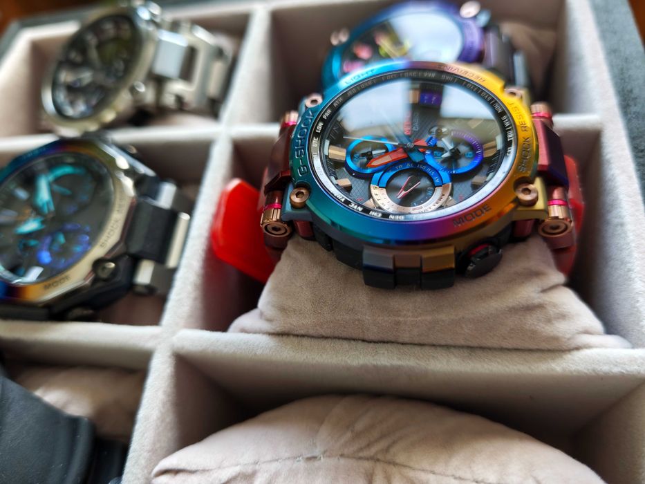 Casio G-Shock MTG-B1000VL-4AER Volcanic Lightning Limited (świet. st.)