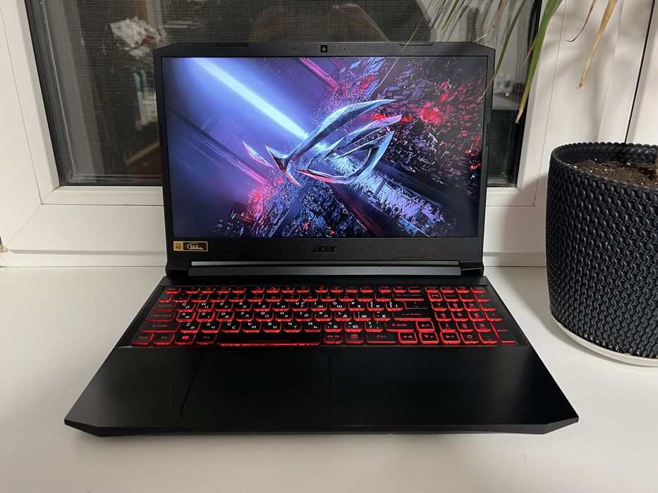 Игровой ноутбук Acer nitro l i5 11400H l RTX 3050 Ti l 24gb l 2K 165hz